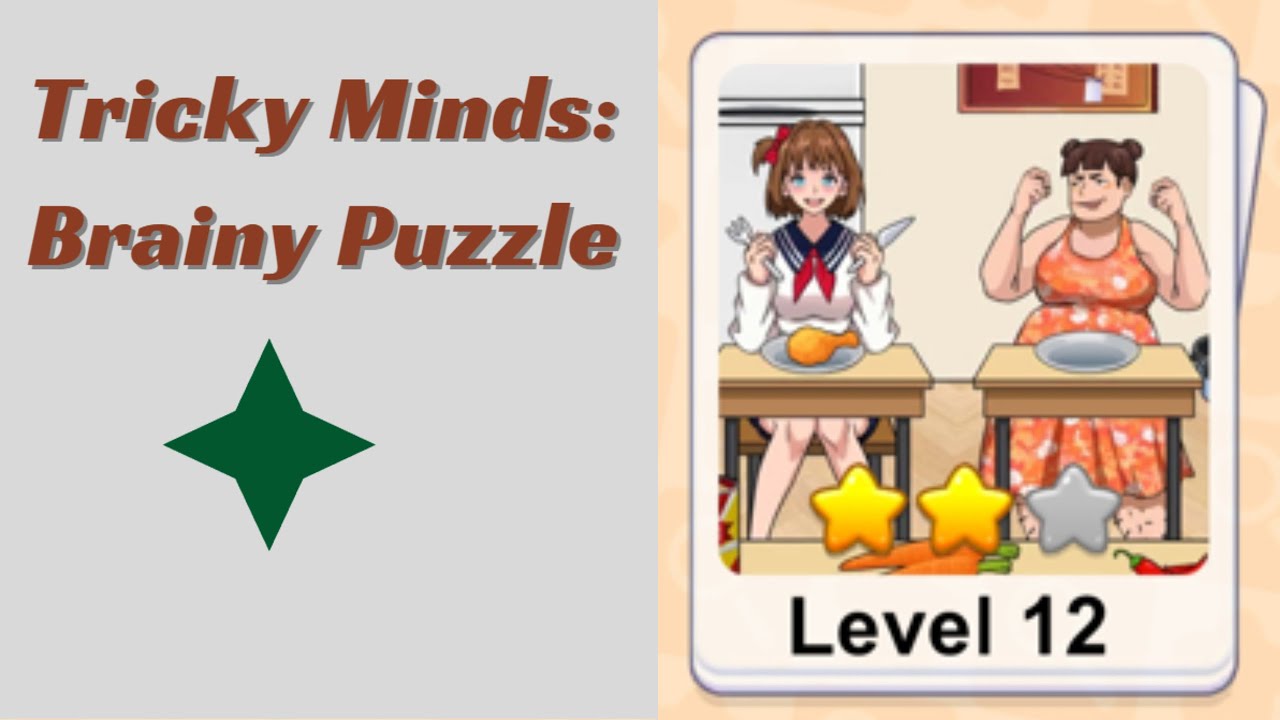 Tricky Minds Brainy Puzzle Level 12 Walkthrough 🧠 | Step-by-Step