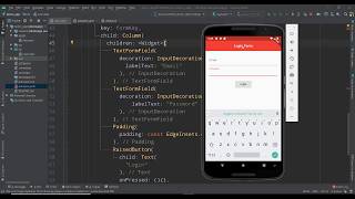 Flutter Tutorials | 32- Create Full Fledged Login Form (Part 1) | In Urdu By Sufyan Khurshid