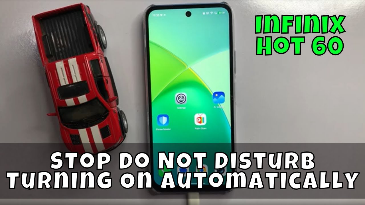 How to Stop Do Not Disturb Turning On Automatically on Infinix Hot 60 ...