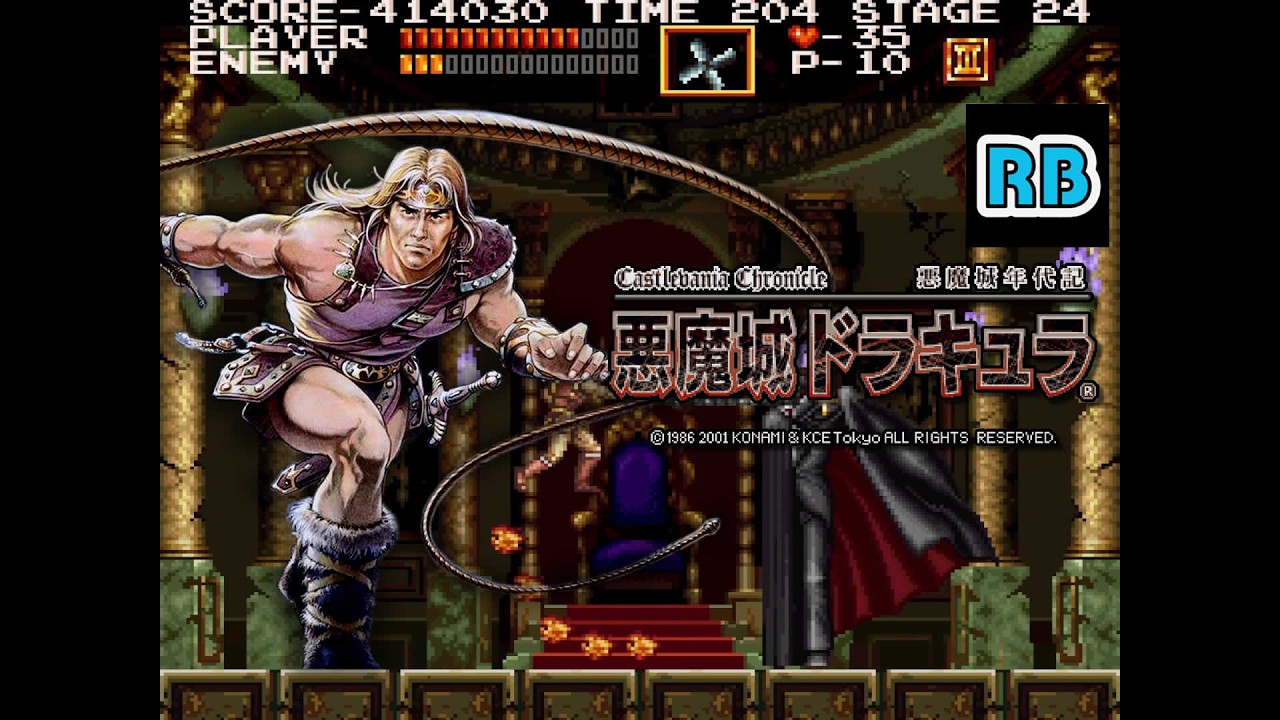 2001 [60fps] PS Castlevania Chronicles: Akumajou Dracula O Mode