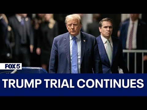 Trump hush money trial continues in New York City