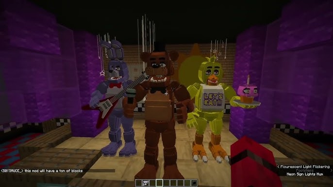 Five Nights at Freddy's 1 an Official FNaF Universe Map Minecraft Map