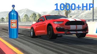 Mustang GT350 Meets The Blue Bottle! BeamNG Drive