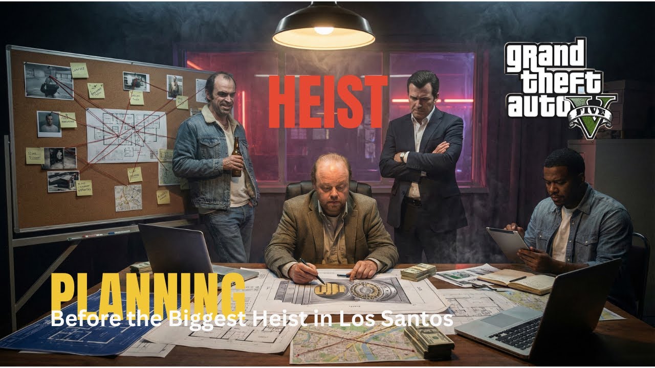 GTA 5 Story Mode - Mission: Planning - The Big Score (No Commentary | Walkthrough Gameplay)