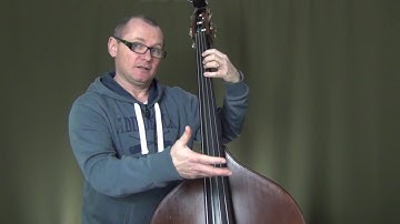 Beginner Upright Bass Lesson: The A Natural Minor Scale