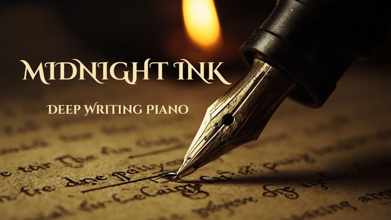 Dark Academia Piano Music for Writing ✒️ "Midnight Ink" Deep Focus & Study Music