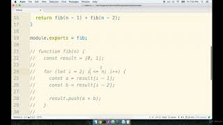 16. Runtime Complexity in Practice - Fibonacci 4  Memoi     Mem    Memoization!