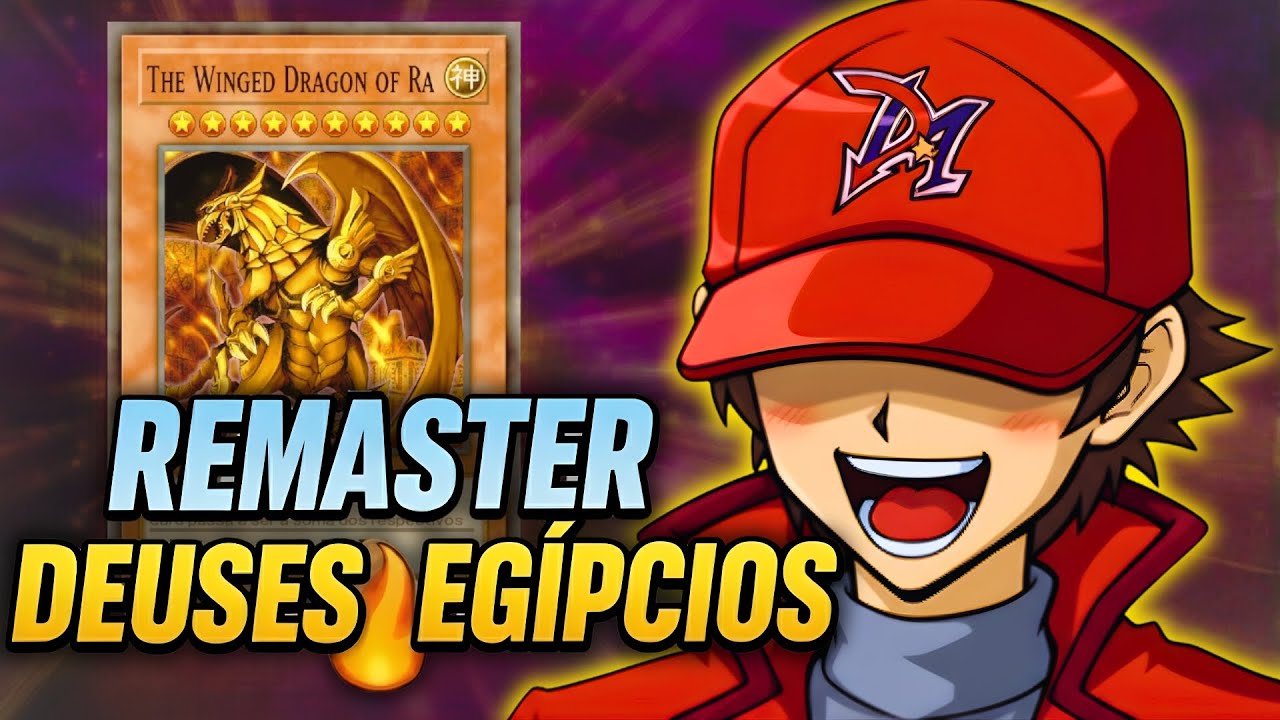 Você precisa ver essa versão do GX Tag Force! 😱 Deuses Egípcios e Remaster + Extras