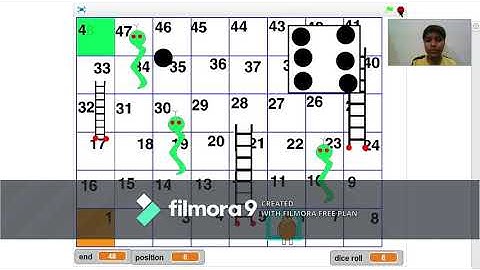 Scratch -Snake and ladder