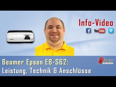 Beamer "Epson EB-S62" mit 2.000 ANSI-Lumen - Info-Video zum Gerät