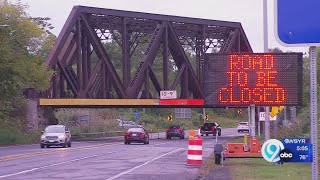 Onondaga Lake Parkway to close for repairs due to multiple bridge strikes