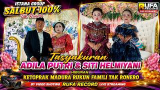 [LIVE]  RUKUN FAMILI DIKEDIAMAN BPK HADI & IBU HERMA || ISTANA SALBUT 100% TAK RONERO || CABBIYE