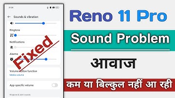 OPPO Reno 11 Series Sound Problem Solve