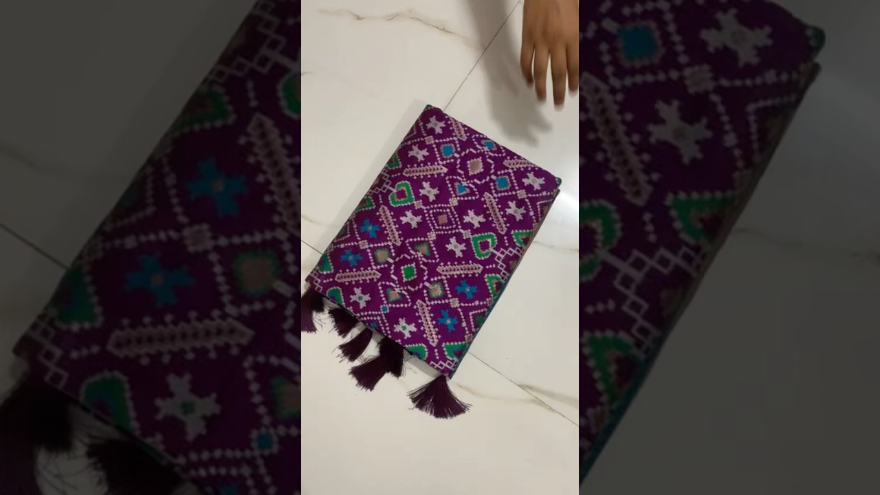 Authentic Kanchivaram Patola Paithani Silk Saree