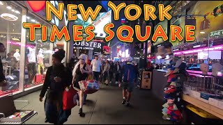 NEW YORK GECELERİ | Times Meydanı. KUZEY AMERİKA-VLOG-1