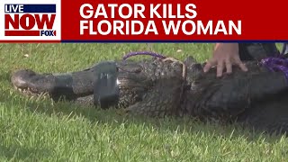Gator kills 85-year-old woman walking dog in Florida  | LiveNOW from FOX