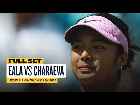 Eala’s EPIC Comeback 💥 | Alex Eala v Alina Charaeva | Full Second Set | Lexus Birmingham Open 2026