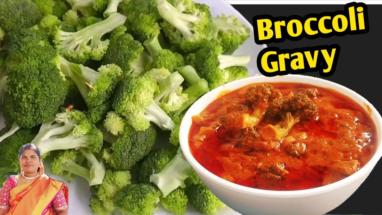 Broccoli Gravy in tamil/How to make Broccoli Masala / Broccoli fry