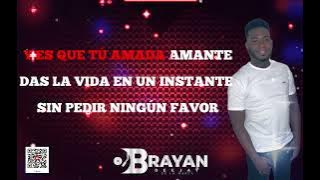 AMADA AMANTE - EDDIE SANTIAGO (Video Lyric) Deejay Brayan
