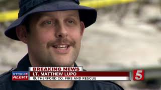 Flooding closes roads in Rutherford County