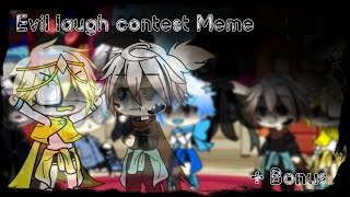 Evil laugh contest Meme + Bonus |Sans Aus|