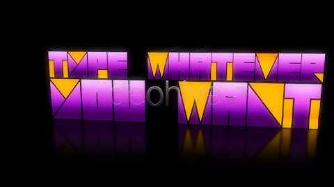 After Effects Project Files   Qub Typeface Animated   VideoHive