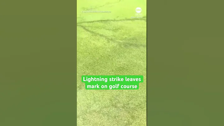 Lightning strike leaves burn marks on a golf course in Cincinnati, Ohio - DayDayNews