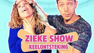 Download Lagu RACHEL HEEFT EEN KEELONTSTEKING! HOE KOMT ZE HIER VANAF?! - DE ZIEKE SHOW MP3