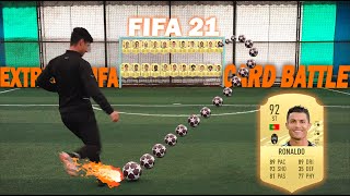 تحدي بطاقات فيفا EXTREME FIFA ULTIMATE TEAM CARD BATTLE | FIFA 21