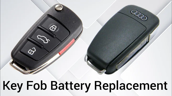 Audi Key Fob battery replacement on a 2015 Audi A3.