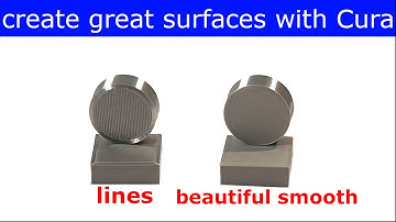 great 3d printed surfaces with cura