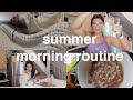 summer morning routine