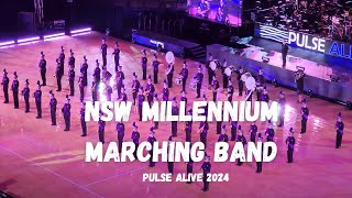 My first performance night with NSW Millennium Marching Band in Pulse Alive 2024 @JustinPhamAUS