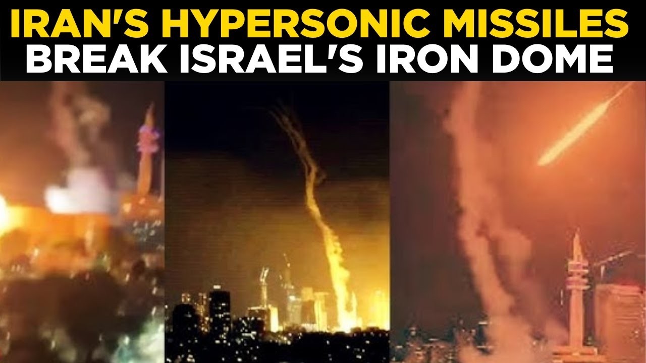 Iran Attacks Israel LIVE | Iran’s Hypersonic Missiles Break Israel’s Iron Dome | Tel Aviv | Tehran