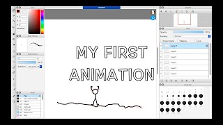 My first animation on FireAlpaca