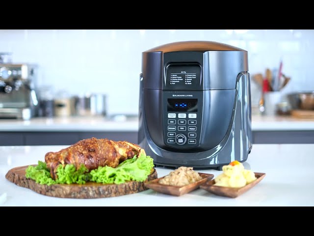 Baumann Living Duo Pressure Cooker and Air Fryer