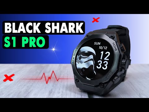 Видео: Xiaomi Black Shark S1 Pro. Смарт часы с ChatGPT, AMOLED, 60 Гц, защитой IP68 за 3 700 рублей. Обзор