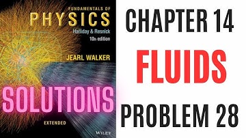 Halliday resnick chapter 14 problem 28 solution | Fundamentals of physics 10e solutions