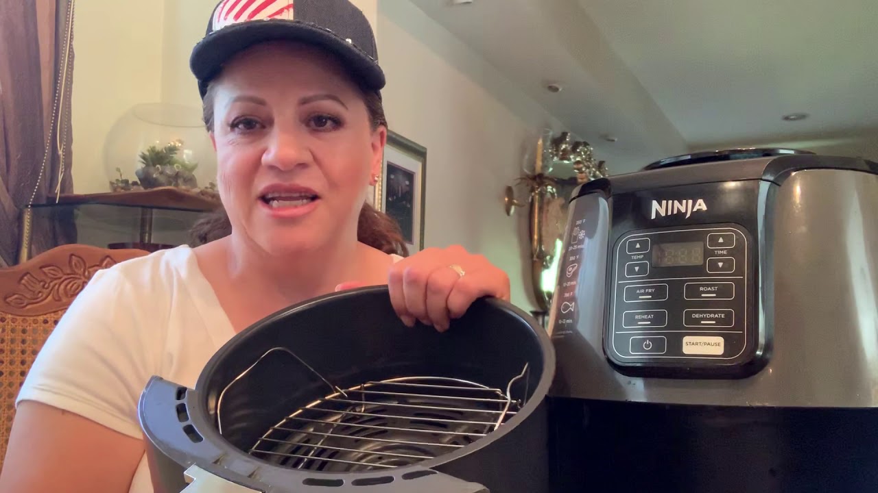 Ninja Air Fryer, 1550-Watt Cocina , sin aceite y rápido ...