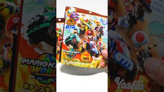 マリオカート ワールド ステッカーつきポテトスティック チーズバーガー味を3人で開封して食べたよ（アナケナ、カルちゃん、ダーくん）