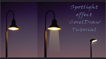Spotlight Effect || CorelDraw  Tutorial