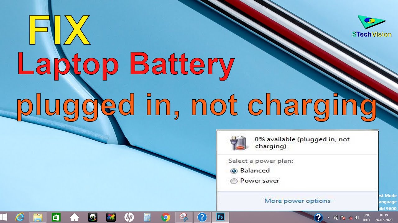 Fix Laptop Battery   Plugged in But Not Charging