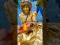 New gift for Gold Lady: Sausage Roll #subscribe #video #viral #trending #youtube #shorts #tiktok #yt