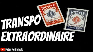 Easy Card Magic - Transposition Extraordinaire Card Magic & Tutorial