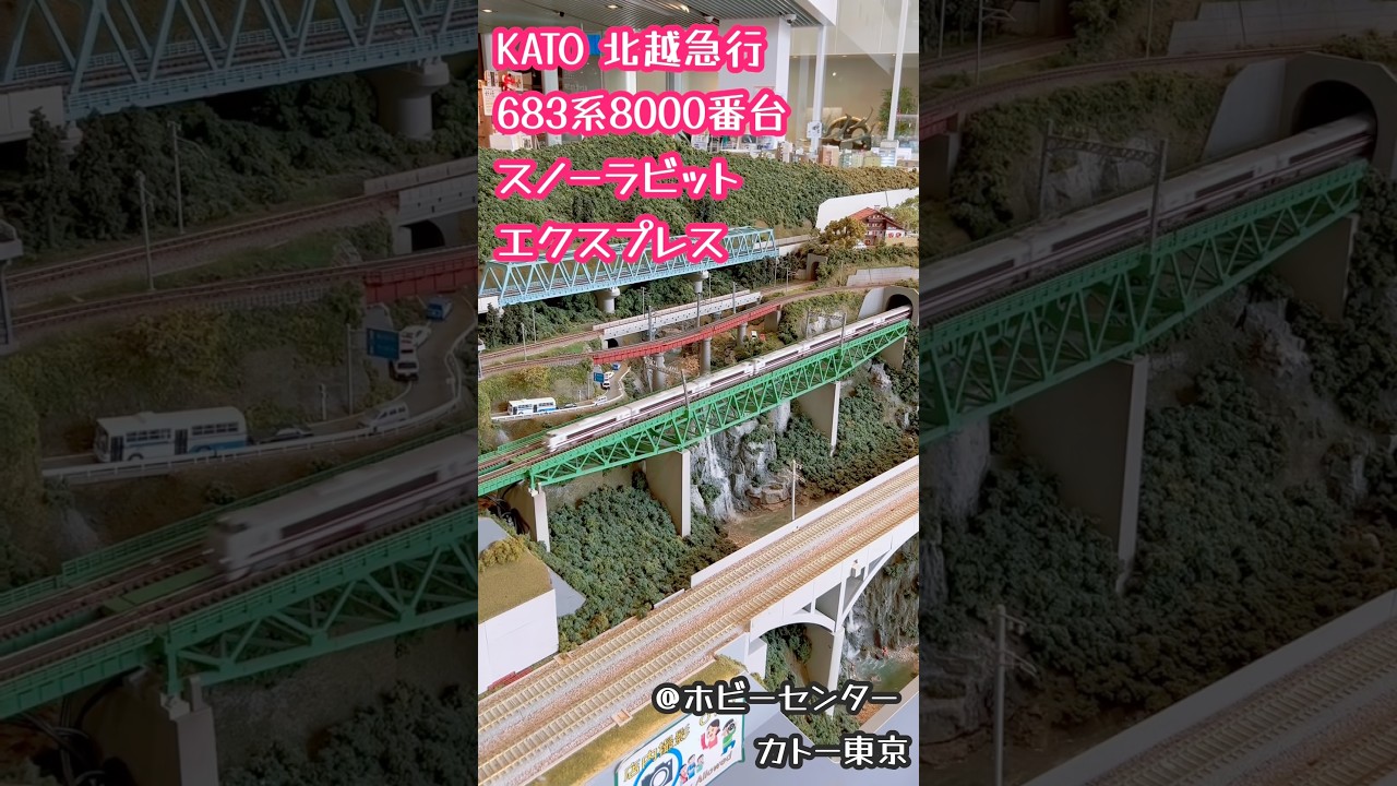 Nゲージ KATO 683系8000番台 スノーラビットエクスプレス#鉄道模型 #n