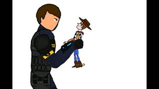 Old Woody Ragdoll Physics Test Animation (Dc2)
