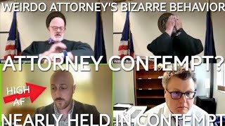 Celebrity judge SHOCKED by attorney's BIZARRE behavior (contempt?) Net Worth