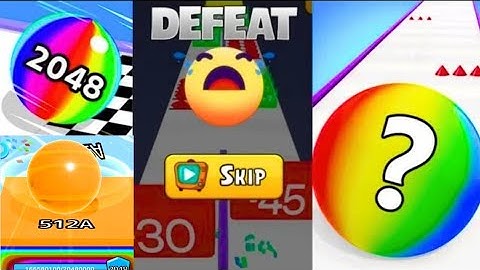 2048 | (New Updates) Rolling Ball Run Numbers Game vs Ball Run 2048 vs Merge Number Run Master