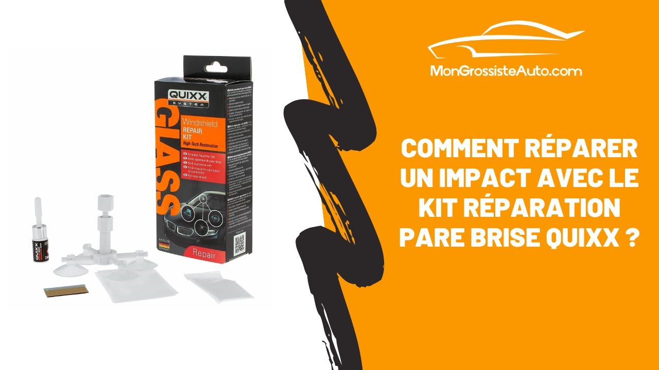 ATG® Reparation Pare Brise Avec Résine de Réparation de Pare-brise Pour  Réparer Les Éclats de Fissure de Pare-brise de Voiture | réparation des