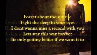 Adam Lambert - Never Close Our Eyes (lyrics)